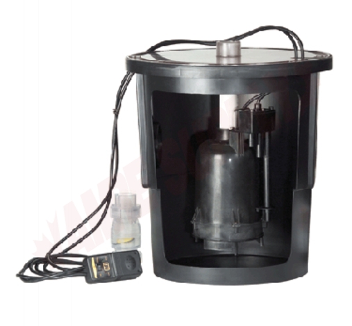 Photo 1 of 507711 : LITTLE GIANT TSW-B SERIES SUBMERSIBLE SUMP PUMP, 1/3HP 45GPM 115V