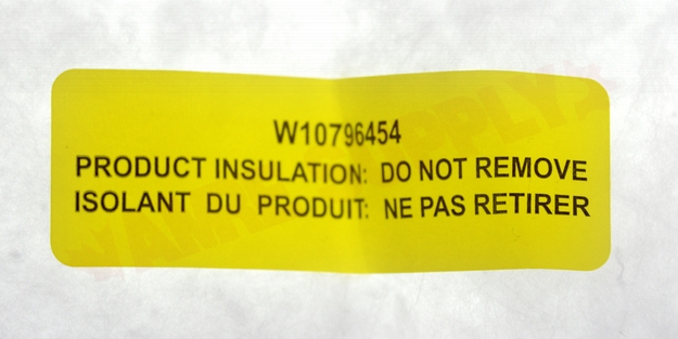 W10896113 Dishwasher Insulation Blanket Sound Shield Whirlpool OEM