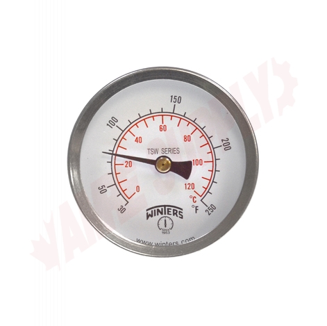 TSW/TSW-LF Hot Water/Lead Free Hot Water Thermometer