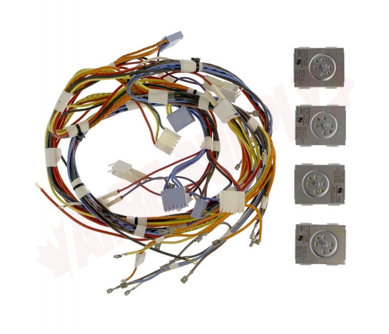 W10307362 : Whirlpool Range Surface Element Switch Kit, 4 Pieces 