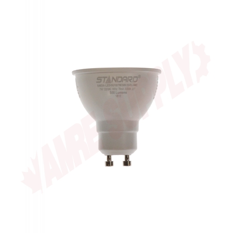 STANDARD E-Lume 64634 Dimmable LED Lamp, 7 W, GU10 LED Lamp, ES16/MR16  Shape, 563 Lumens