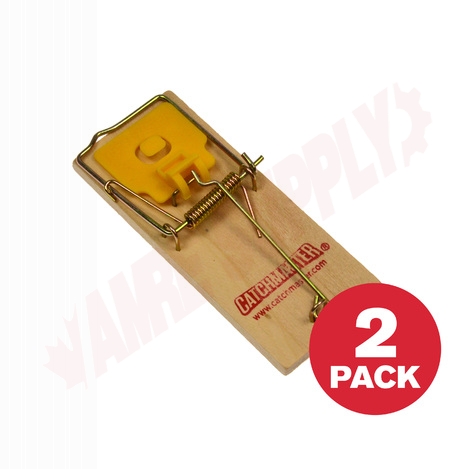 CM-602 : Catchmaster Mechanical Mouse Snap Traps, 2 Pack