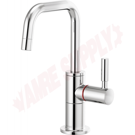 Photo 1 of 61365LF-H-PC : Brizo SOLNA Instant Hot Faucet with Square Spout, Chrome