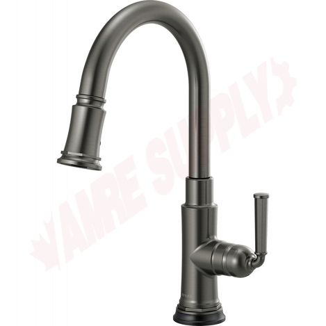 Photo 1 of 64074LF-SL : Brizo ROOK Single Handle Pull-Down Kitchen Faucet with SmartTouch, Luxe Steel