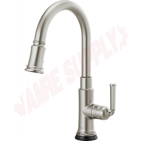 Photo 1 of 64074LF-SS : Brizo ROOK Single Handle Pull-Down Kitchen Faucet with SmartTouch, Stainless Steel