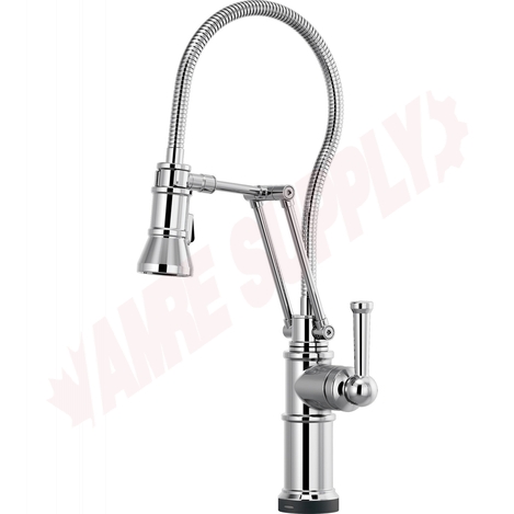 Photo 1 of 64125LF-PC : Brizo ARTESSO SmartTouch® Articulating Faucet With Finished Hose, Chrome