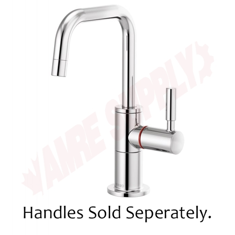 Photo 2 of 61365LF-H-PC : Brizo SOLNA Instant Hot Faucet with Square Spout, Chrome
