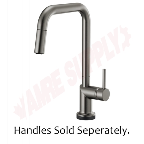 Photo 1 of 64065LF-SLLHP : Brizo ODIN SmartTouch® Pull-Down Faucet with Square Spout - Less Handle, Luxe Steel