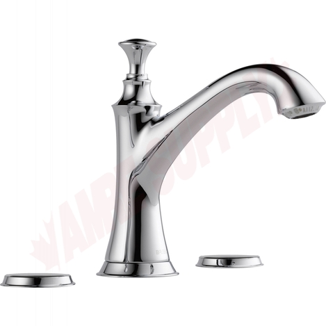 Photo 1 of 65305LF-PCLHP : Brizo BALIZA Two Handle Widespread Lavatory Faucet - Less Handles, Chrome