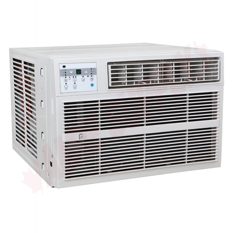 Photo 1 of 3PACH18000 : Perfect Aire 18,000 BTU Window Air Conditioner with Electric Heater, 230V, 1000sqft, R410A