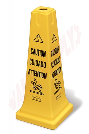 Photo 1 of 6277 : RUBBERMAID CAUTION SAFETY CONE