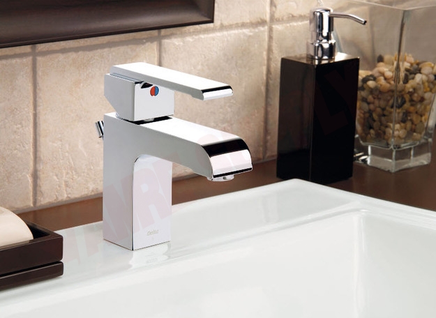 Photo 2 of 586LF-MPU : Delta Arzo Single Lever Bathroom Faucet, Chrome
