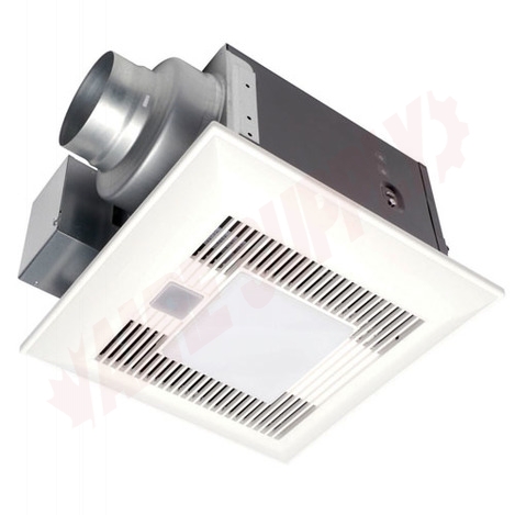 Photo 1 of FV-08VQCL6 : Panasonic WhisperSense-Lite Exhaust Fan with Motion, Humidity Sensor & Light, 80 CFM